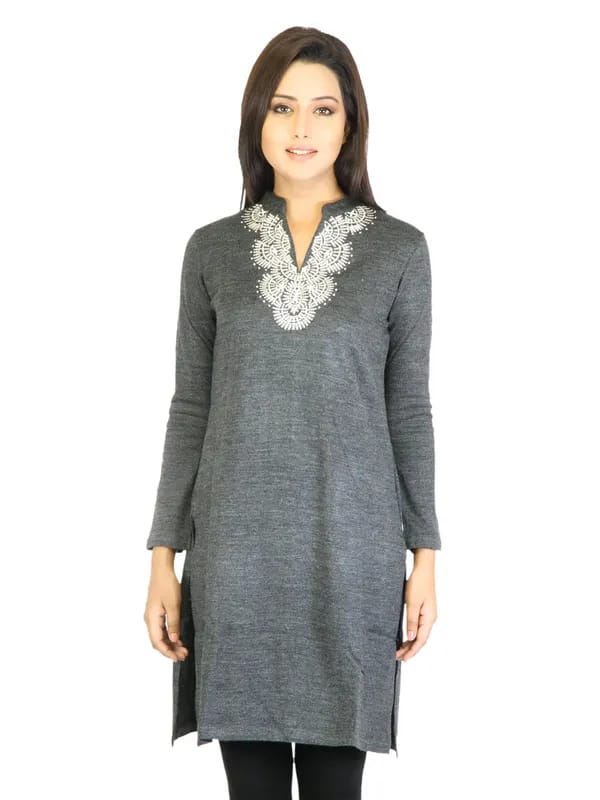 Aurelia Women Grey Kurta