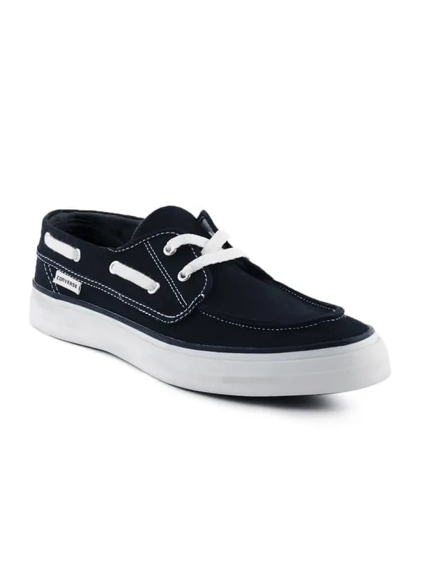 Converse Men Navy Blue Boat Shoes