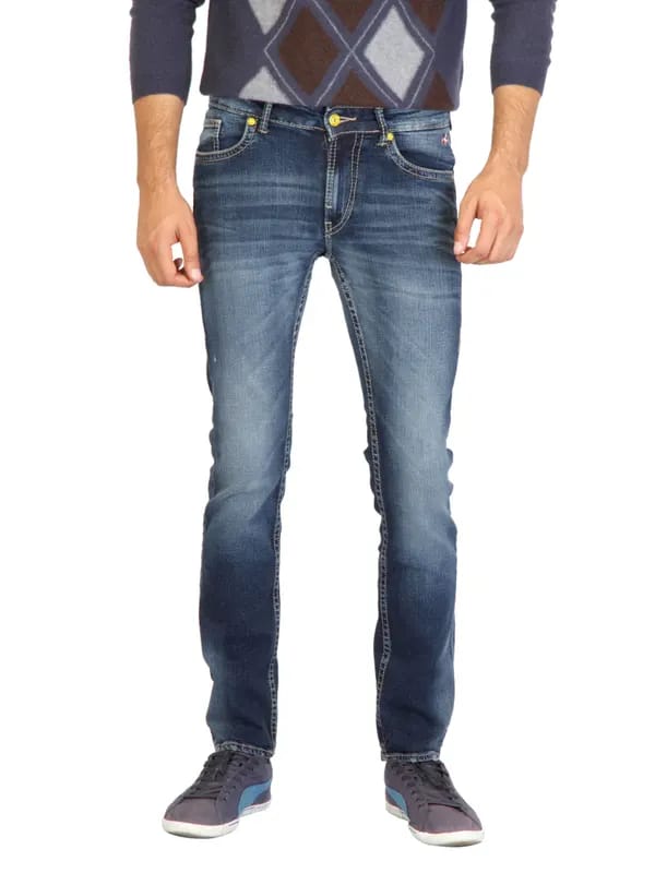 Deni Yo Men Slim Fit Blue Jeans