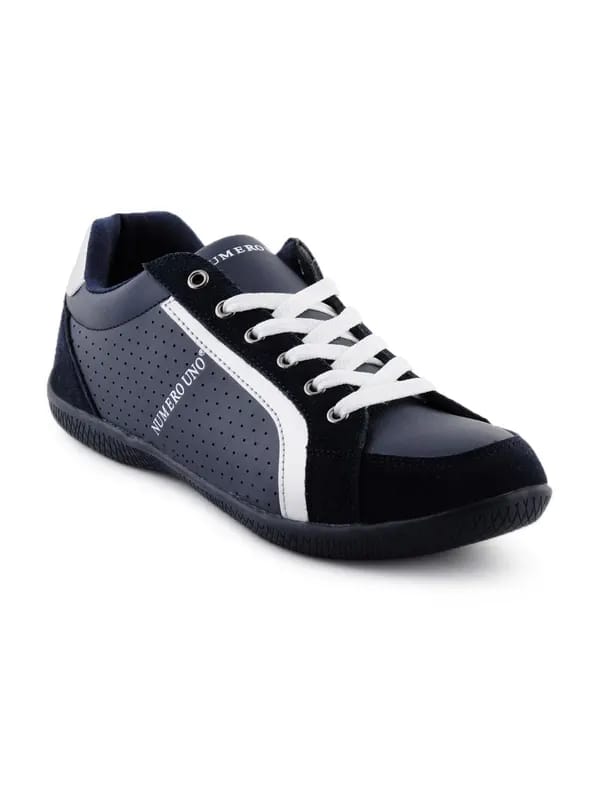 Numero Uno Men Navy Blue Shoes