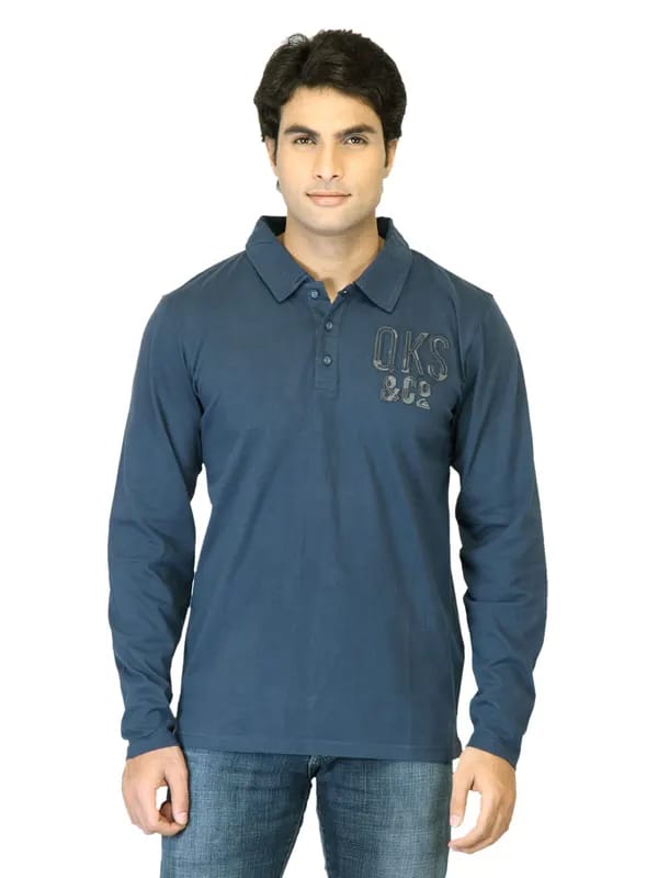 Quiksilver Men Navy Blue T-shirt