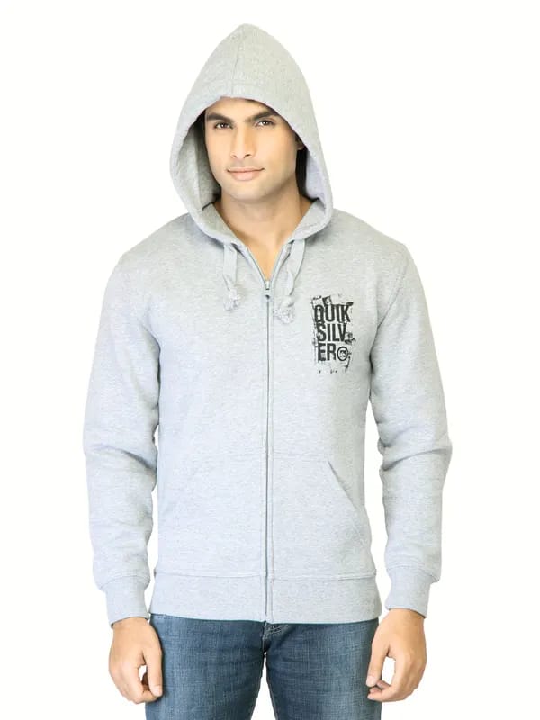 Quiksilver Men Grey Sweatshirt