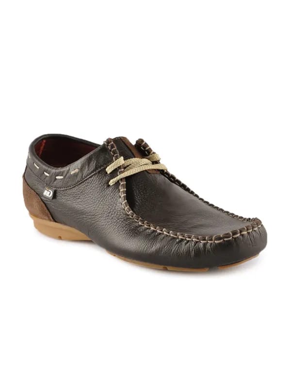 ID Men Brown Casual Shoes