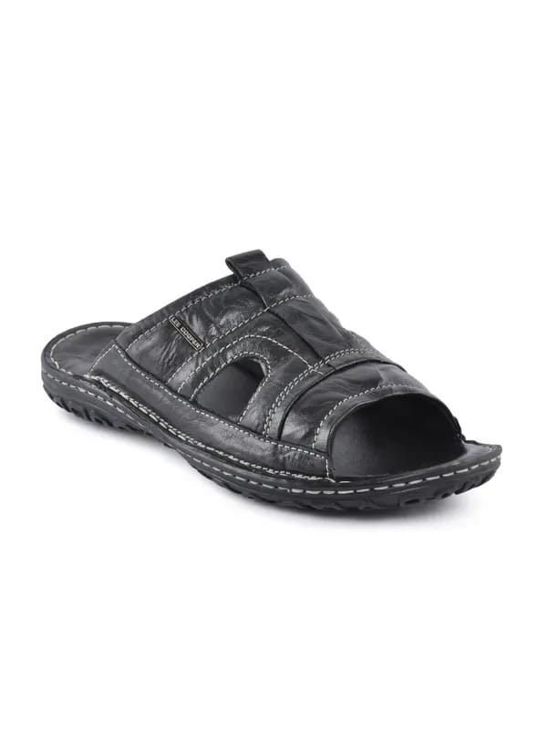 Lee Cooper Men Classic Black Sandals