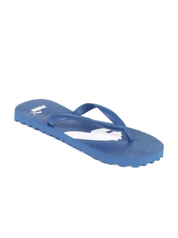 Puma Unisex Blue Flip Flops
