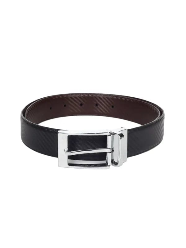 United Colors of Benetton Men Leather Black Belt