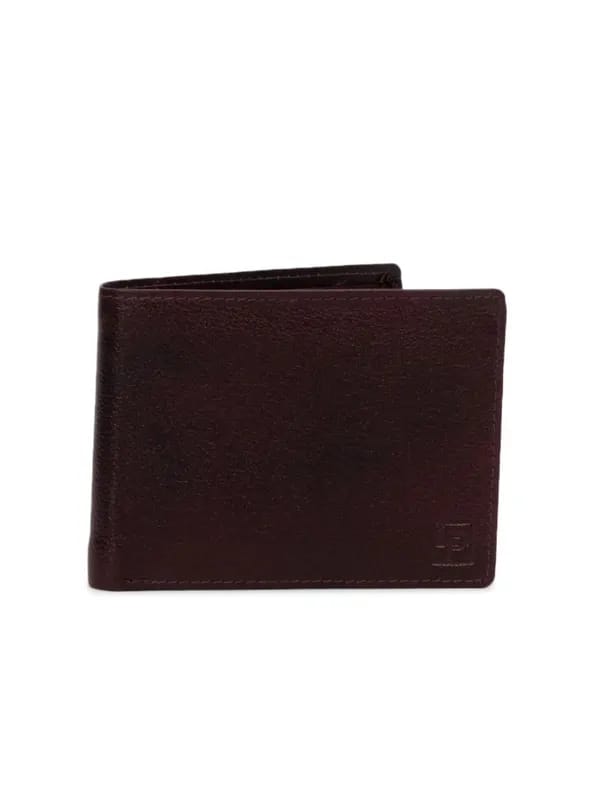 Lino Perros Men Leather Brown Wallet