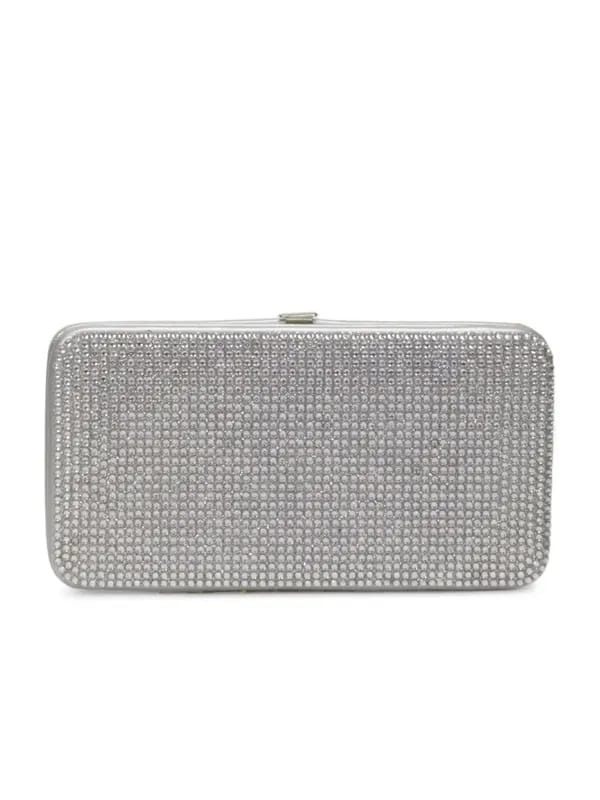Lino Perros Women Gems Silver Clutch
