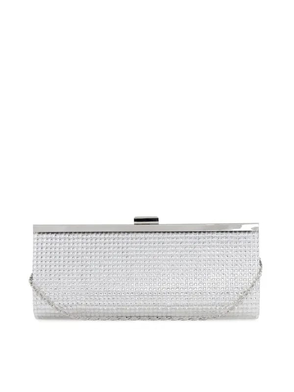 Lino Perros Women Gems Silver Clutch