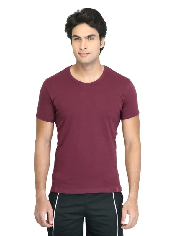 Levis Men Maroon Innerwear T-shirt