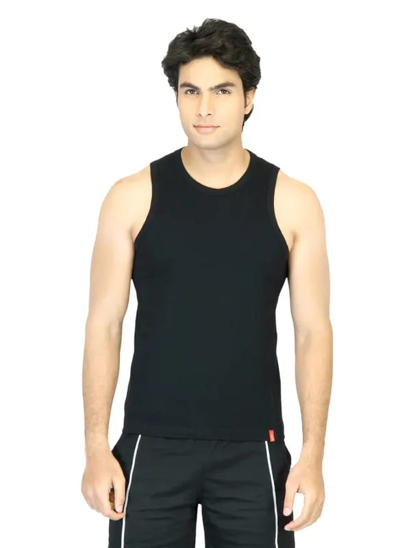 Levis Men Black Innerwear Vest