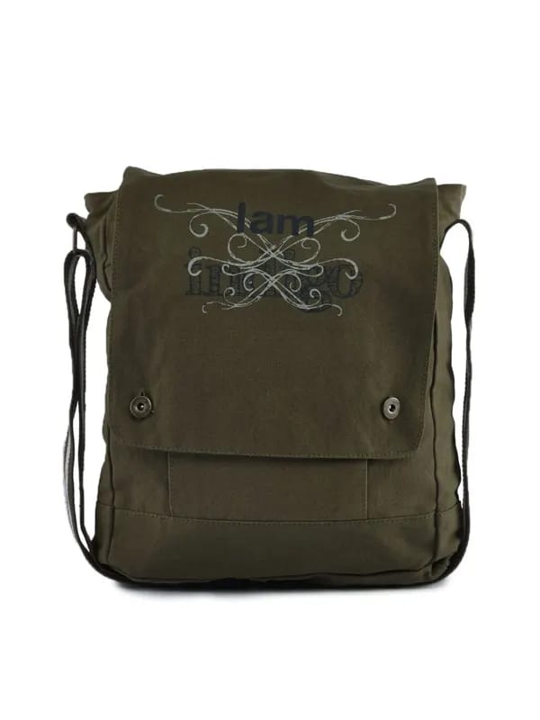 Lee Unisex Casual Olive Bag