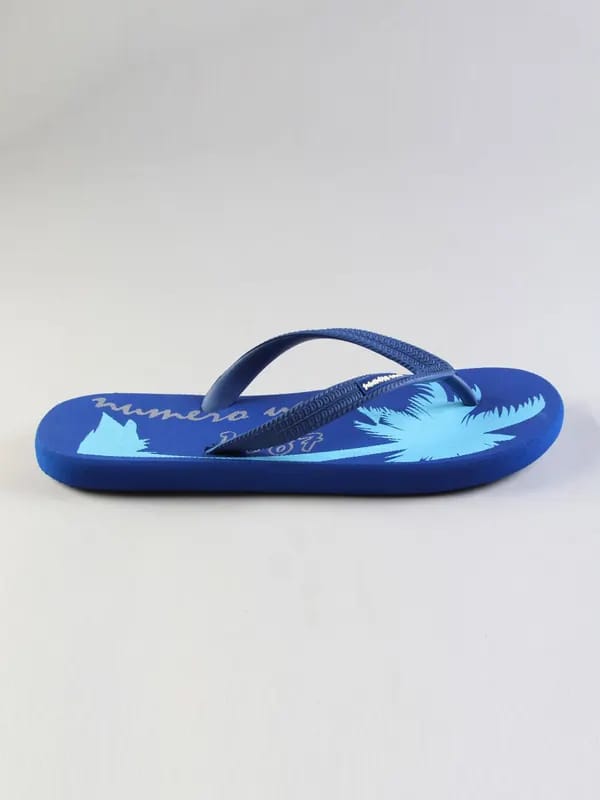 Numero Uno Men's Casual Navy Blue Flip Flop