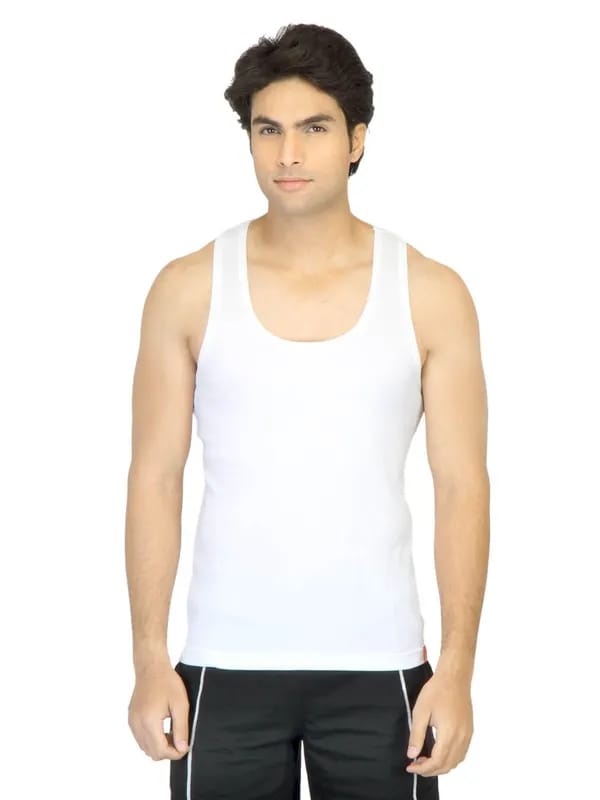 Levis Men White Innerwear Vest