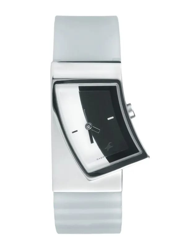 Fastrack Women Silver Casual Watch