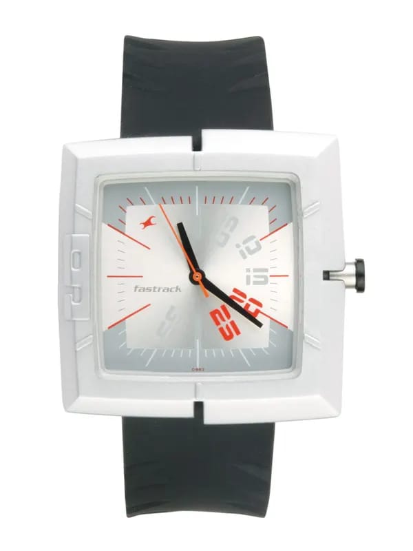 Fastrack Men Silver Casual Watch