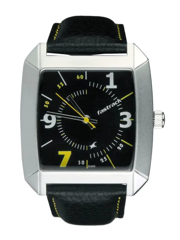 Fastrack Men Black Dial Watch N9336SL03