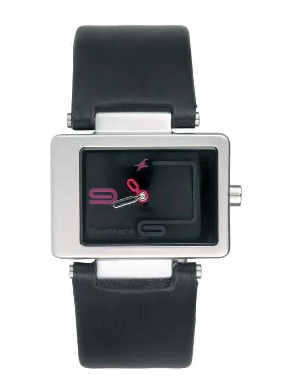 Fastrack Women Black Dial Watch NA2404SL02