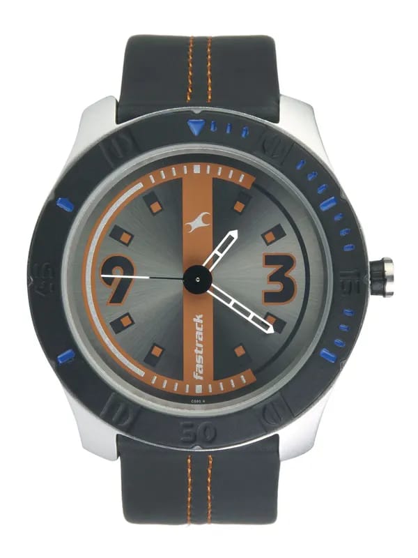 Fastrack Men Silver Casual Watch
