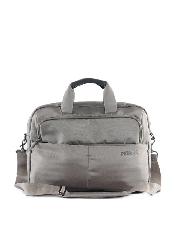 American Tourister Unisex Grey Laptop Bag