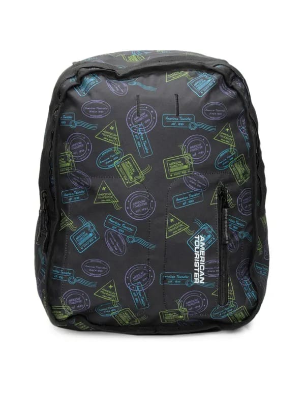 American Tourister Black Reversible Backpack