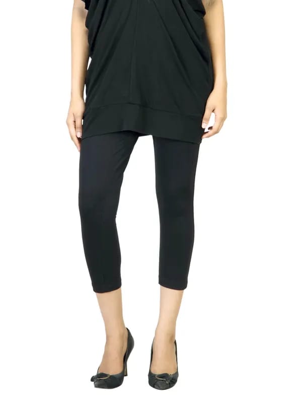 Femella Women Black Leggings