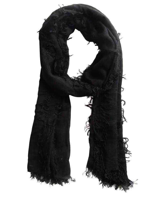 Femella Women Black Scarf