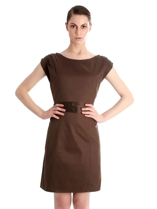 Femella Women Brown Dress