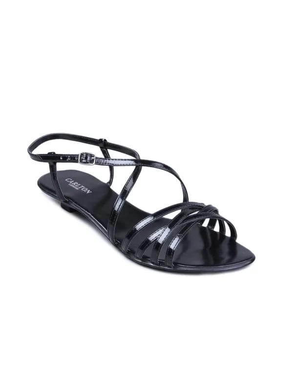 Carlton London Women Stylish Black Flats