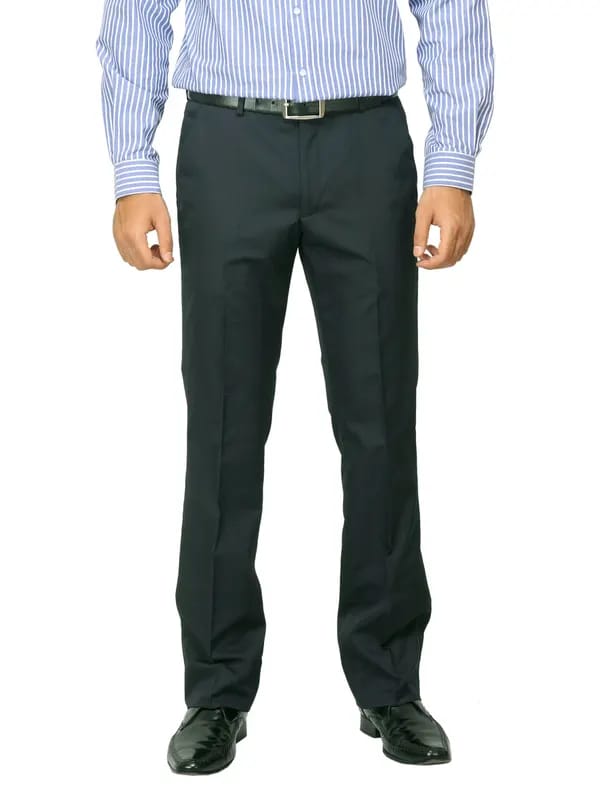 John Miller Men Navy Blue Trouser
