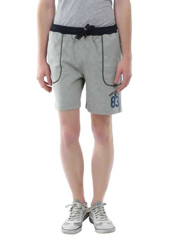 Proline Grey Melange Shorts