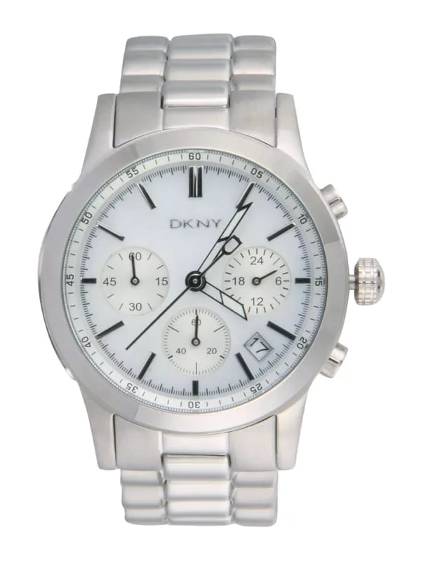 DKNY Women White Dial Chronograph Watch NY8060