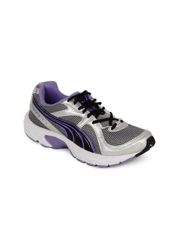 Puma Women Kuris Wn's Ind. Purple and Silver Sports Shoes
