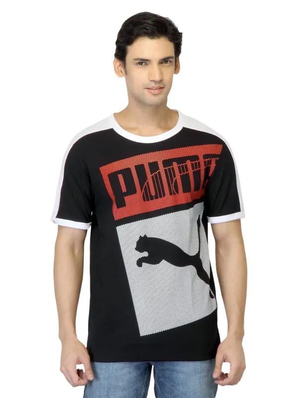 Puma Men Heroes Black T-shirt