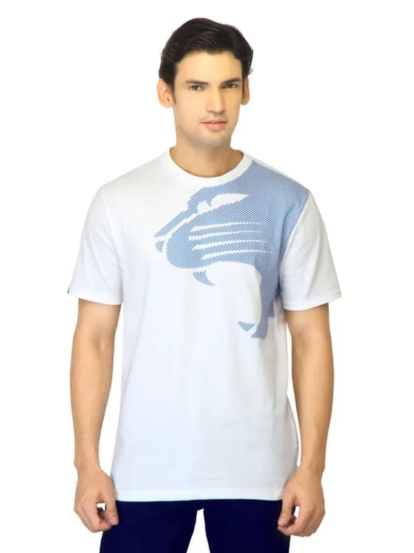 Puma Men Classic Graphic White T-shirt