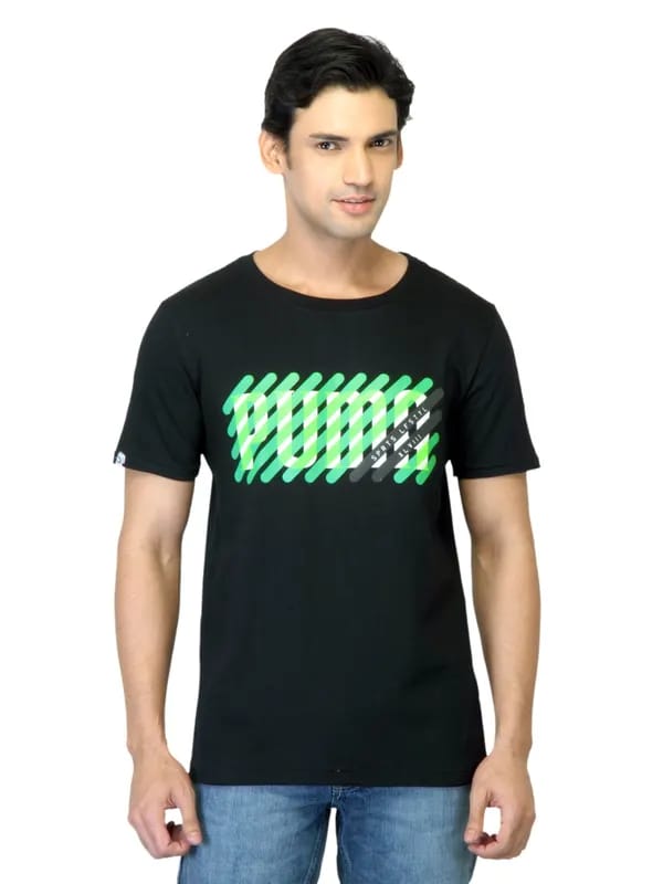Puma Men Graphic Black T-shirt