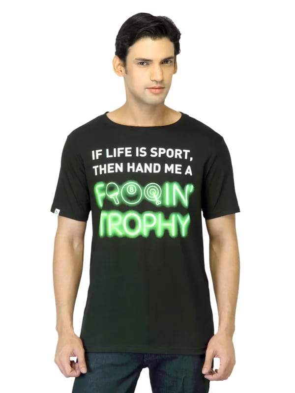 Puma Men Black T-shirt