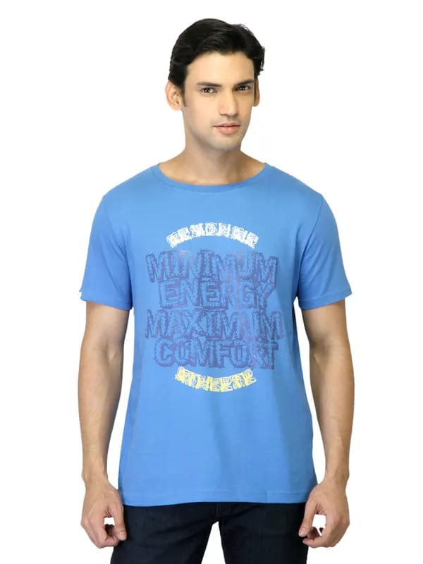 Puma Men Blue T-shirt