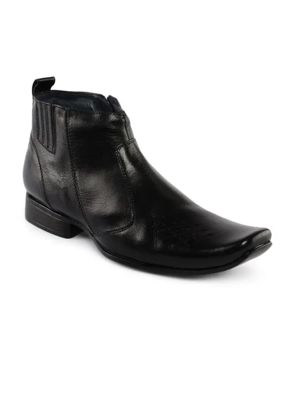 Lee Cooper Men Black Shoes