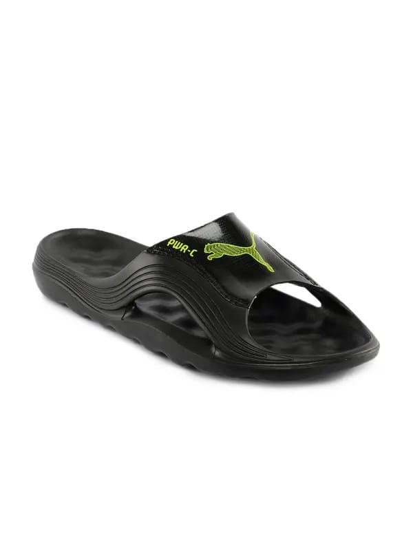 Puma Men Aqua Cat II Power Black Flip Flops