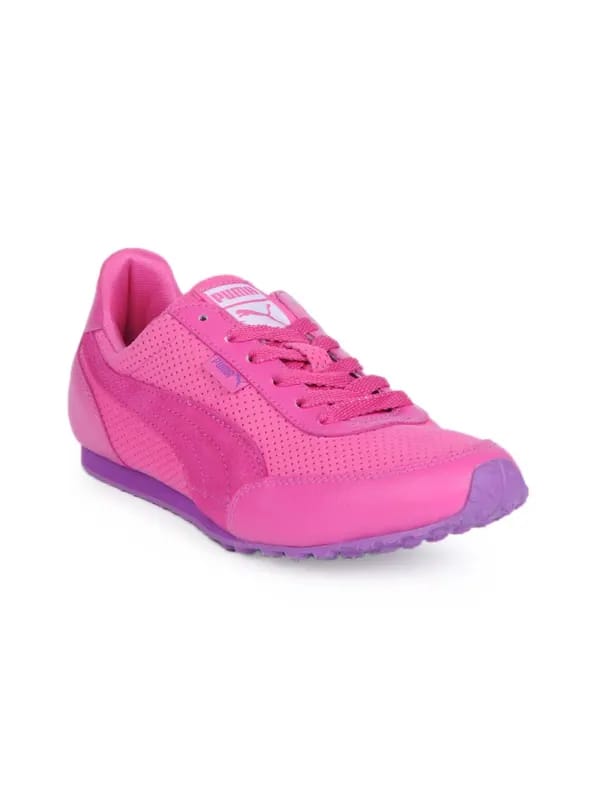 Puma Women Maya Shimmer Pink Sports Shoes