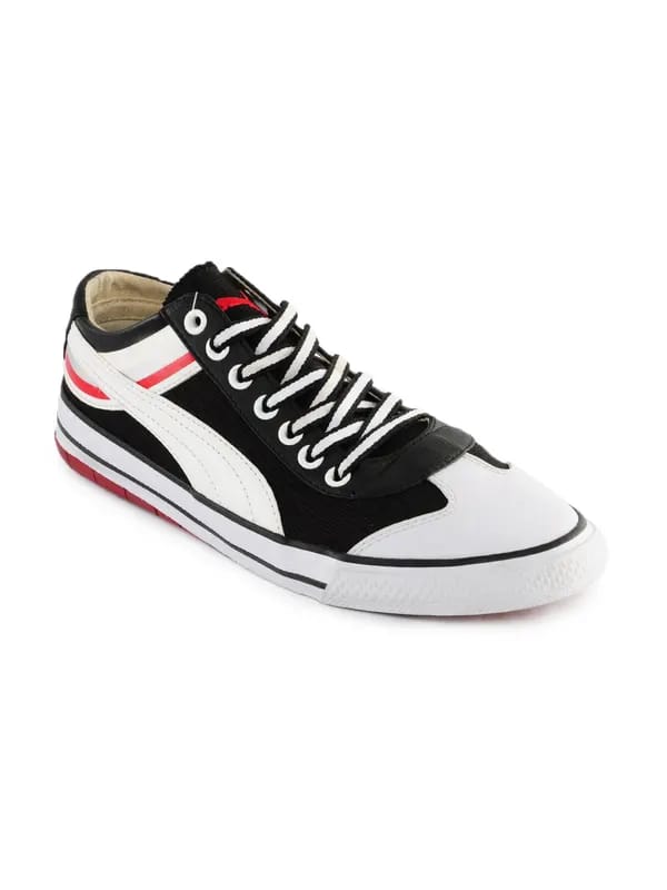 Puma Men Graphic Black & White Shoes