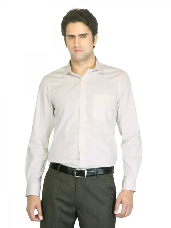 Arrow Men Off White Slim Fit Shirt
