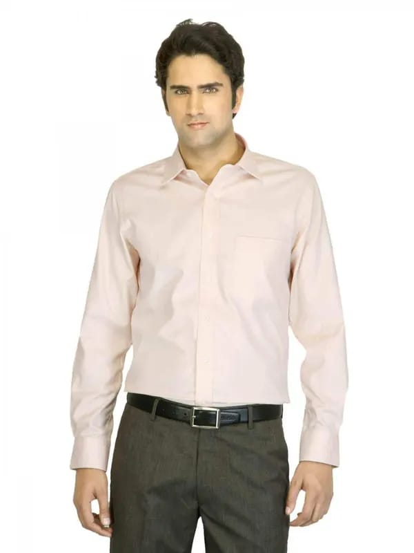 Arrow Men Beige Shirt