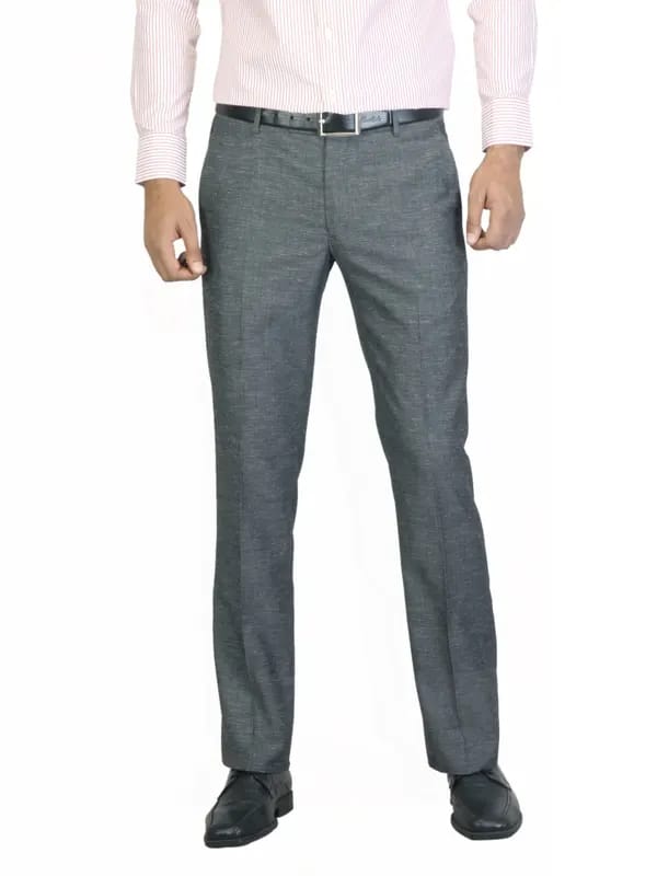 Arrow Men Check Grey Trousers