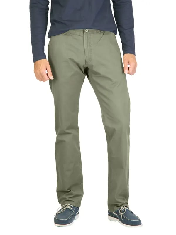 Highlander Men Olive Trousers