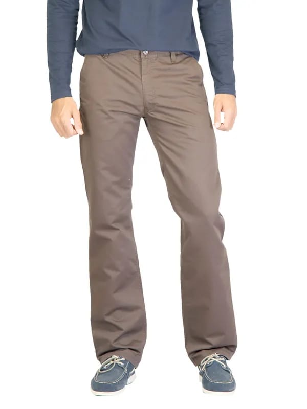 Highlander Men Brown Trousers