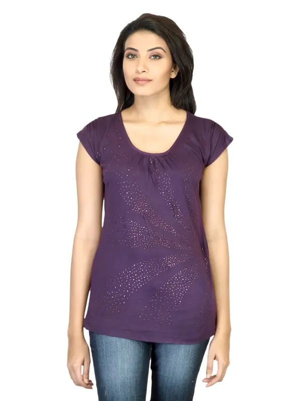 Jealous 21 Women Purple Top