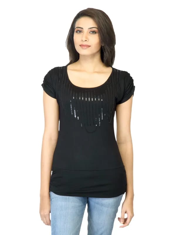 Jealous 21 Women Black Top