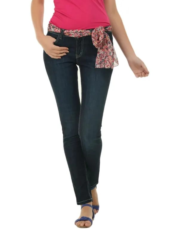 Jealous 21 Women Navy Blue Jeans